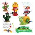 Kids Outdoor Water Sprinkler Toy - Cartoon Garden Summer Splash Toy