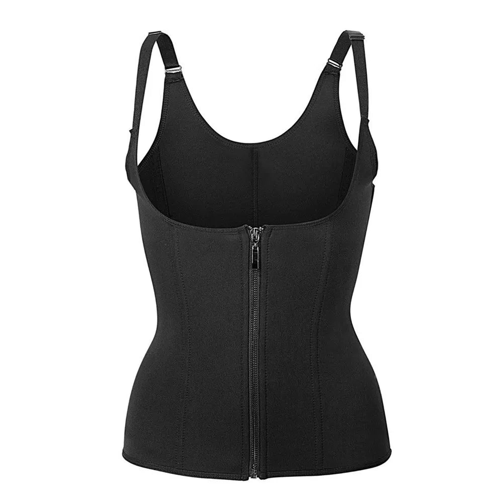 Waist Trainer Belt - Adjustable Tummy-Control Sweat Cincher for Workouts & Posture