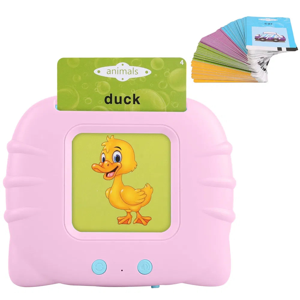 Talking Flash Cards Reader - 224 Words Audio Learning Cards for Toddlers & Preschool