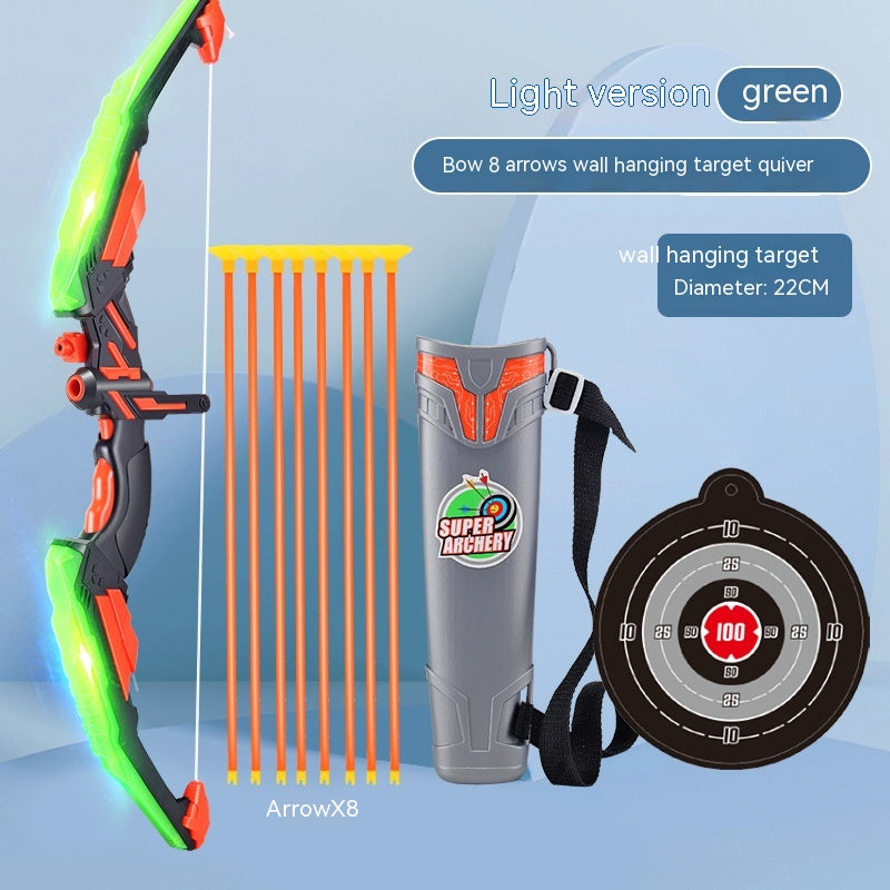 Kids Archery Bow and Arrow Set - Suction Arrows, Target and Quiver
