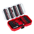 Screwdriver Bit Set 45-Piece Magnetic Bits Blackened Finish With
