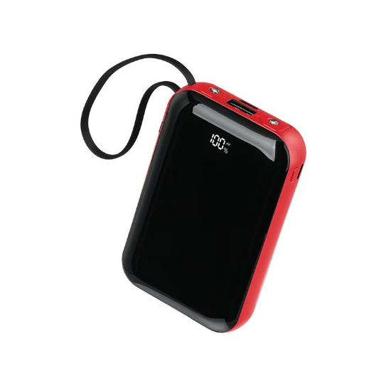 Slim Fast-Charging Power Bank - Compact Portable Charger for Phones