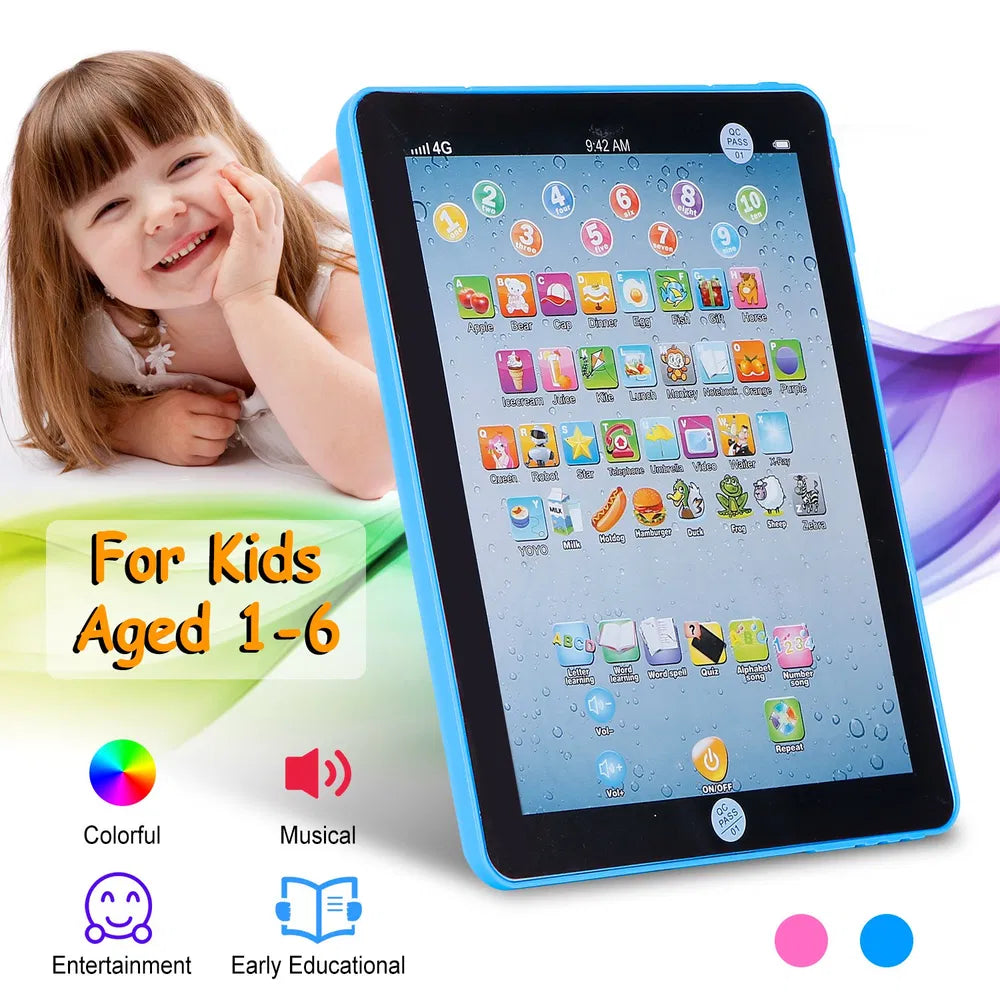 Baby Learning Tablet Toy - Educational Touch & Learn Pad for Toddlers