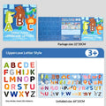 Kids Puffy Bubble Stickers Early Learning Set