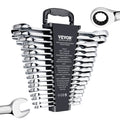 Combination Wrench Set 16-Piece Metric 8 Mm To 24 Mm With Organizer