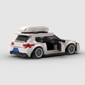 340-Piece City Car Building Blocks - DIY Model Vehicle Kit for Kids & Adults
