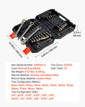 Flex-Head Ratcheting Wrench Set