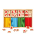 Montessori Math Counting Toy - Wooden Number & Learning Set (48 Pcs)