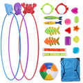 Set Of 24Pcs Diving Toys Swimming Pool Toys Swim Toys For Kids