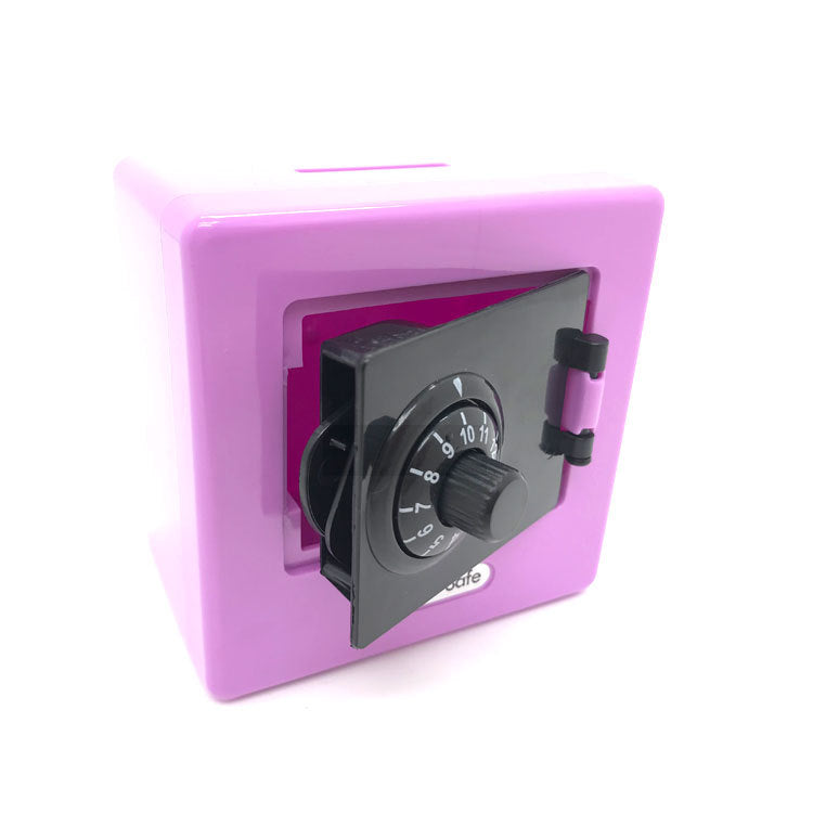 Kids Mini Safe Piggy Bank - Coin Money Box
