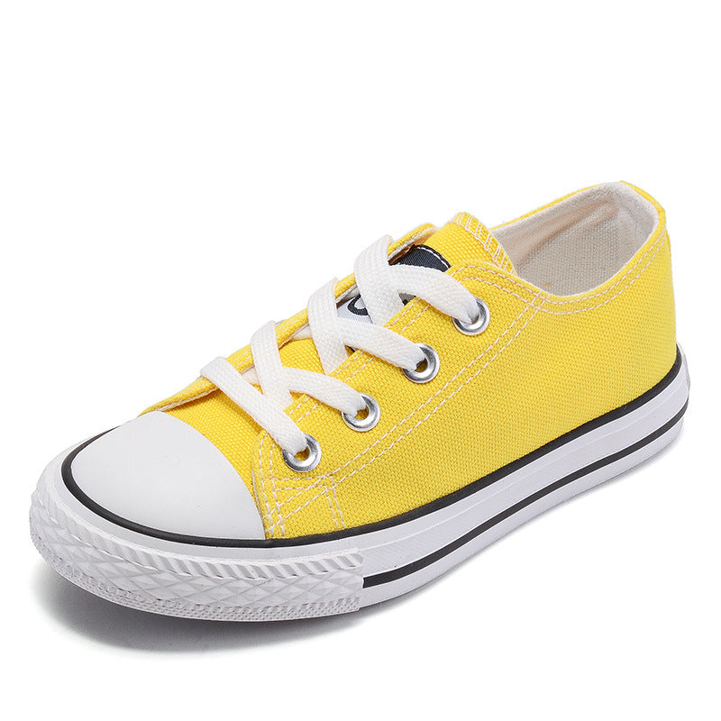 Kids Canvas Sneakers - Lightweight Casual Shoes for Boys & Girls