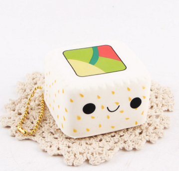 Kawaii Sushi Squishy - Slow-Rising Scented Soft Toy for Kids