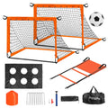 1Set Kids Soccer Goals Set For Yard Portable Soccer Training