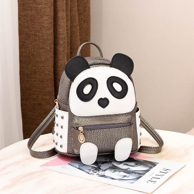 Cute Panda Kids Backpack - Lightweight Cartoon School Bag for Boys & Girls