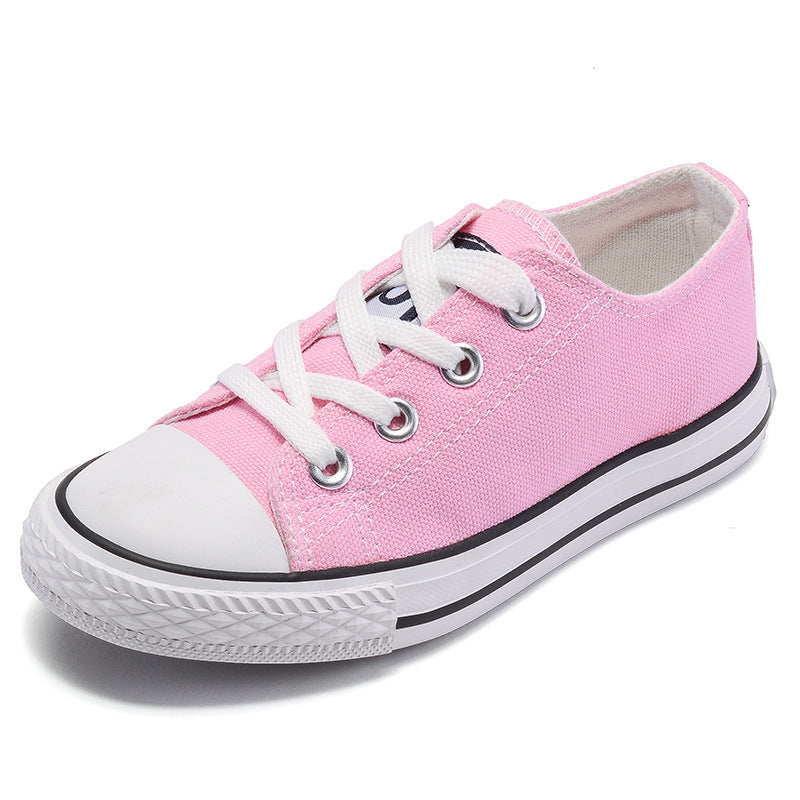 Kids Canvas Sneakers - Lightweight Casual Shoes for Boys & Girls