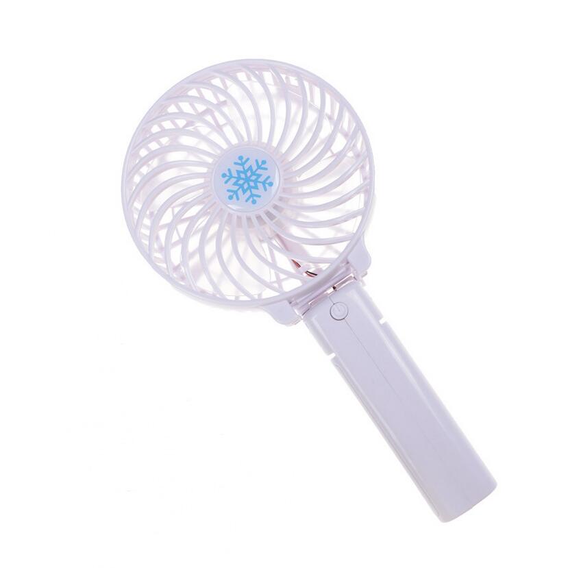 Foldable Portable Mini Fan — Handheld & Desk, USB Rechargeable