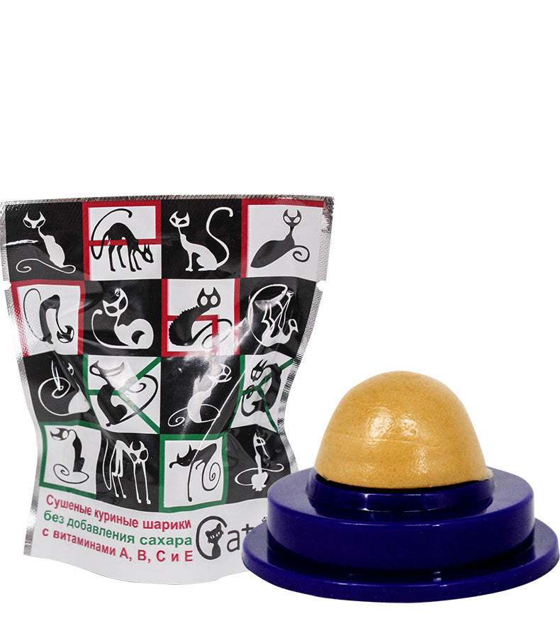 Blue catnip energy ball