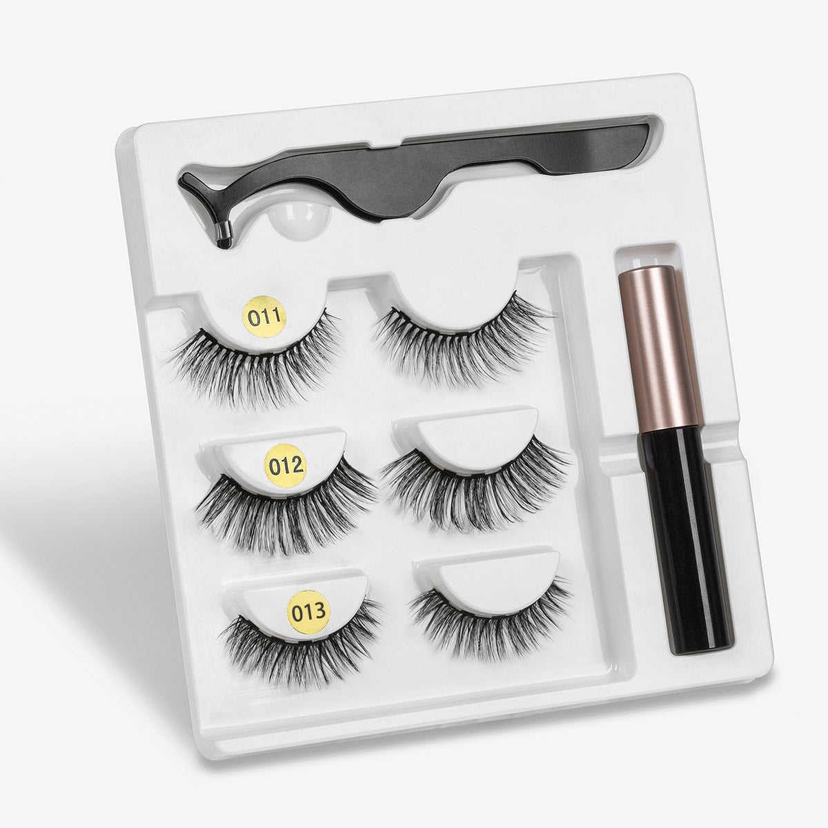 Magnetic False Eyelashes - Reusable No-Glue Natural Lashes