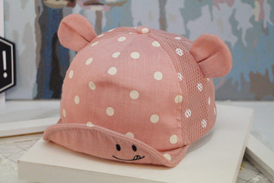 Baby Summer Sun Hat - Cute Cartoon Wide Brim Bucket Cap for Kids
