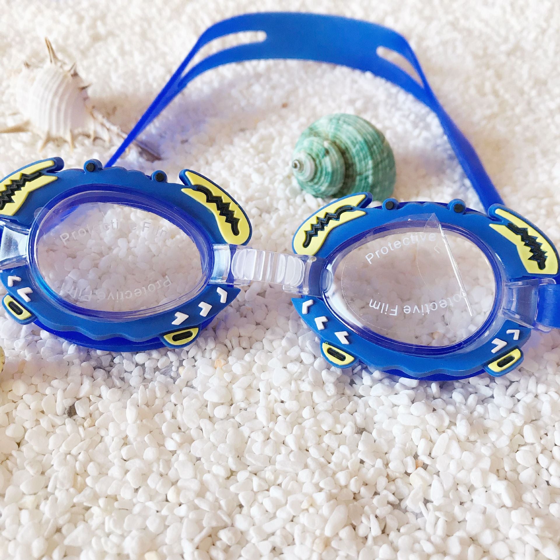 Kids Swimming Goggles - Anti-Fog Waterproof Cute Animal Goggles for Children