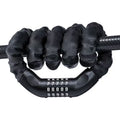 Bike Combination Chain Lock - 5-Digit Heavy-Duty Anti-Theft Lock for Bikes & Scooters