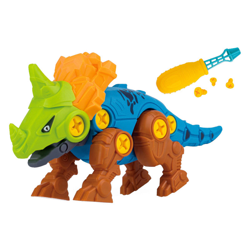 DIY Take-Apart Dinosaur Toy - Build-Your-Own STEM Set with Screwdriver
