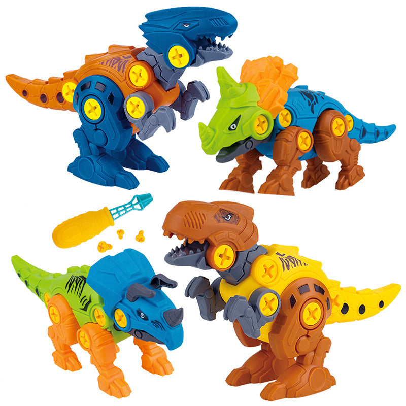 DIY Take-Apart Dinosaur Toy - Build-Your-Own STEM Set with Screwdriver