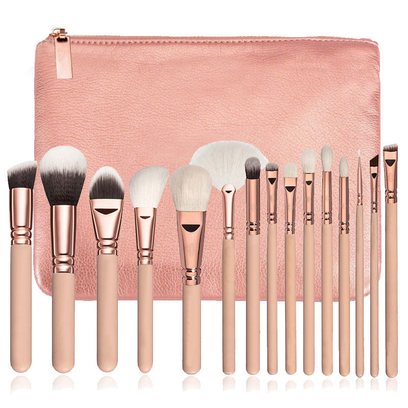 Professional Makeup Brush Set - Full Kit for Face, Eyes & Blending