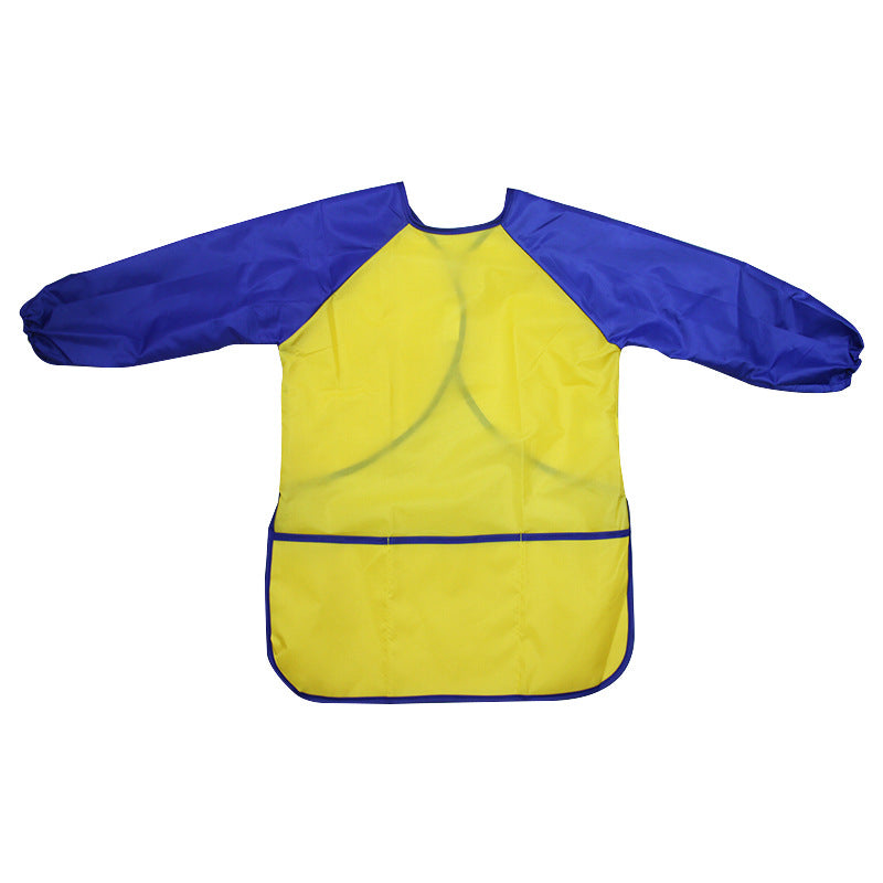 Kids Painting Smock - Long-Sleeve Waterproof Art Apron for Children