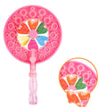 Kids Windmill Bubble Wand - Handheld Manual Bubble Maker for Outdoor Fun