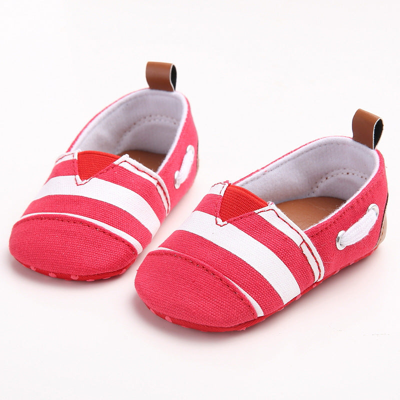 Baby Soft Sole First-Walker Shoes - Non-Slip Toddler Crib Shoes