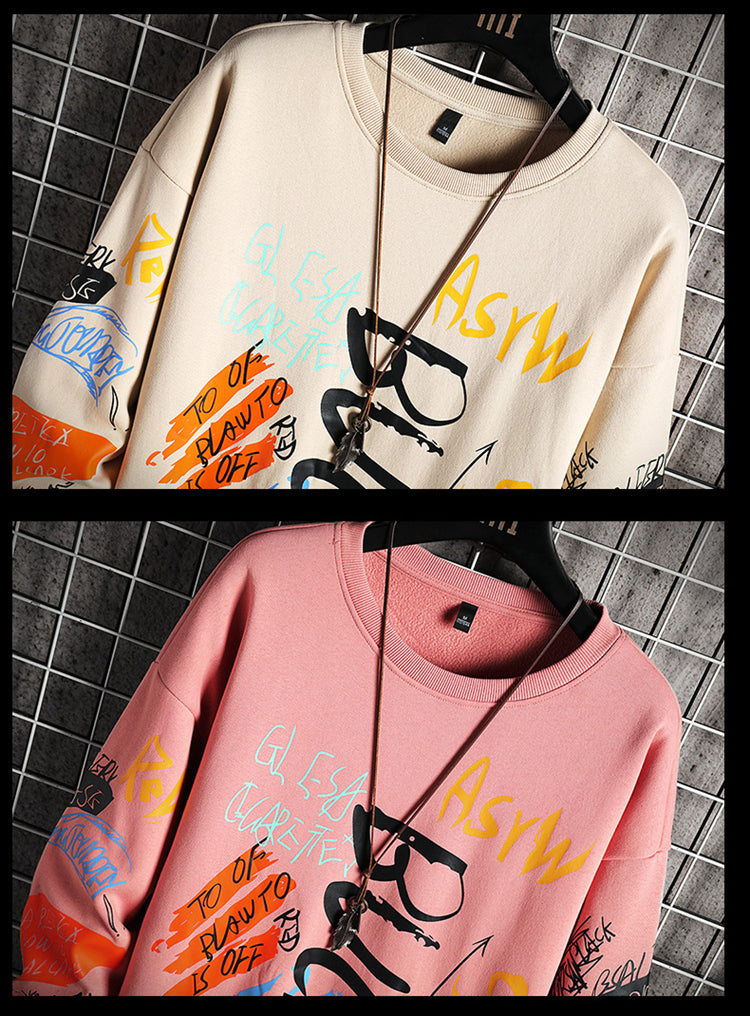Oversize Hoodie (Harajuku Streetwear Uslubi)