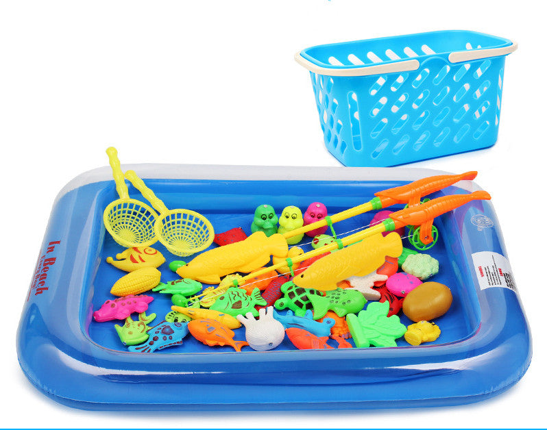 Kids Magnetic Fishing Game - Educational Fine Motor Skills Toy Set