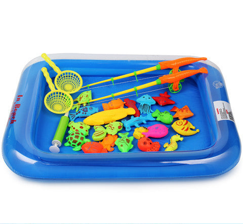 Kids Magnetic Fishing Game - Educational Fine Motor Skills Toy Set