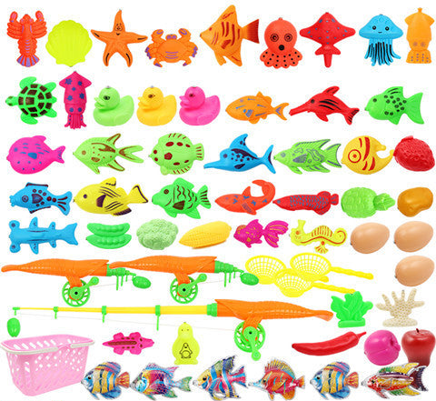 Kids Magnetic Fishing Game - Educational Fine Motor Skills Toy Set