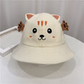 Baby Animal Sun Hat - Cute Kitten and Frog Bucket Hat for Toddlers