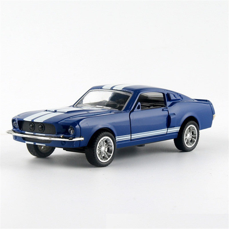 Die-Cast Pull-Back Sports Car - Alloy Model Toy Car for Kids
