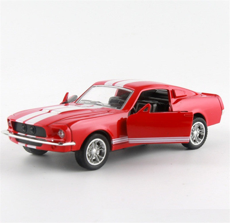 Die-Cast Pull-Back Sports Car - Alloy Model Toy Car for Kids