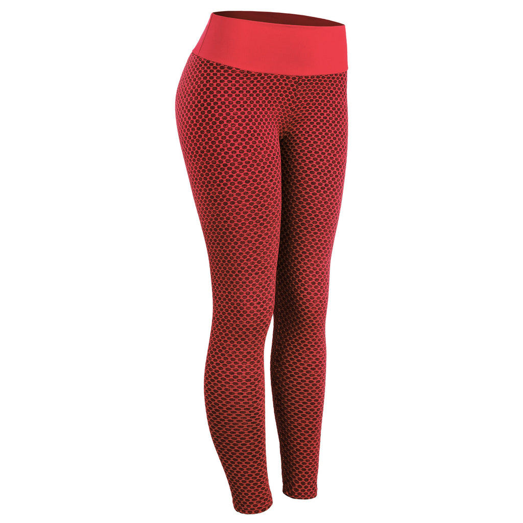 Seamless High-Waist Yoga Leggings - Squat-Proof Gym & Workout Pants