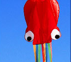 Large 3D Octopus Kite (4M) - Easy-Fly Beach Kite with Handle & Line for Kids