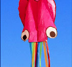 Large 3D Octopus Kite (4M) - Easy-Fly Beach Kite with Handle & Line for Kids