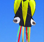 Large 3D Octopus Kite (4M) - Easy-Fly Beach Kite with Handle & Line for Kids