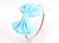 Baby Girl Bow Headband - Soft Nylon Hairband for Newborns & Toddlers
