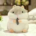 Cute Hamster Plush Keychain - Soft Animal Bag Charm for Kids