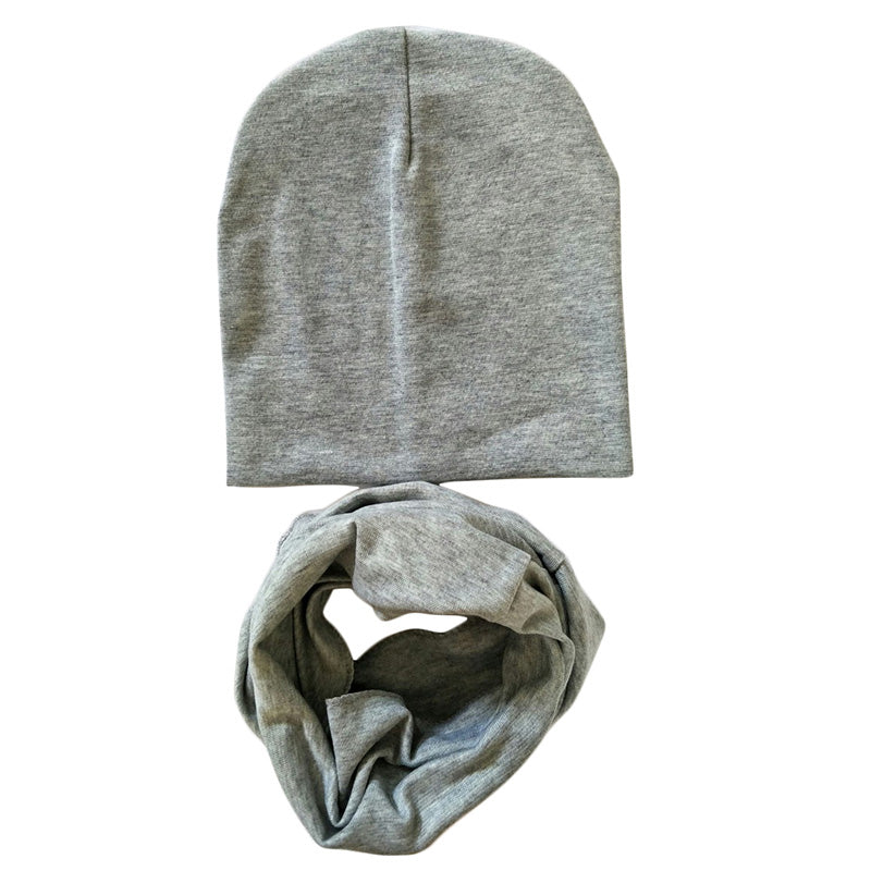 Baby Winter Hat & Scarf Set - Soft Knitted Beanie with Pom-Pom for Kids