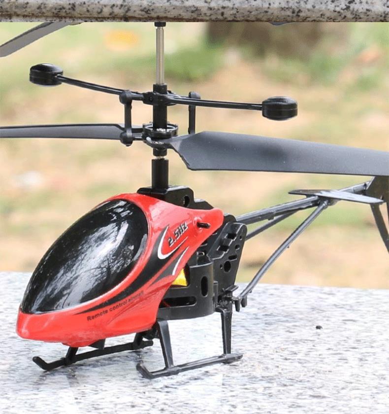 Mini RC Helicopter - Fall-Resistant Remote Control Aircraft for Kids
