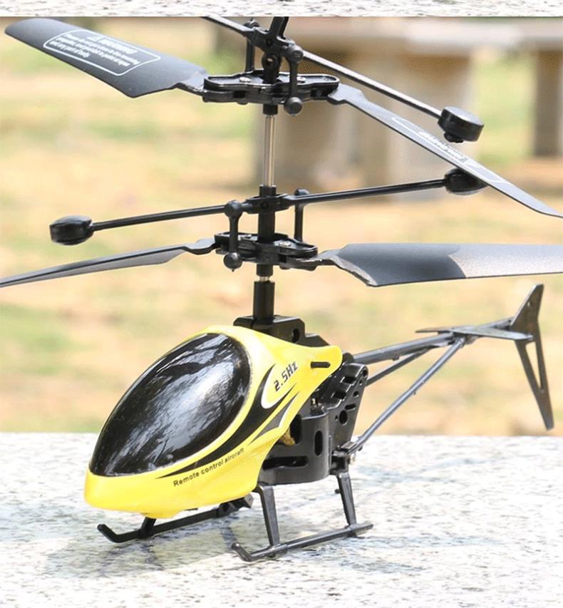 Mini RC Helicopter - Fall-Resistant Remote Control Aircraft for Kids
