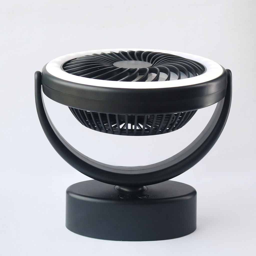Kamping Chirog'i + Ventilyator (2-in-1, Portativ)