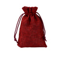Manufacturers Wholesale Drawstring Linen Bag Mini Rope Linen