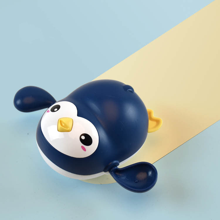 Wind-Up Swimming Penguin Bath Toy - Cute Pool Toys for Babies & Kids